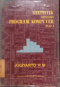 Image of Statistik Dengan Program Komputer Jilid 1