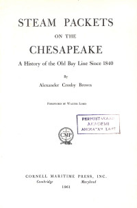 Image of Steam Packets On The Chesapeake