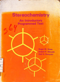 Image of Stereochemistry An Introductory Programmed Text
