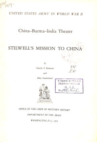 Image of Stilwell's Mission To China