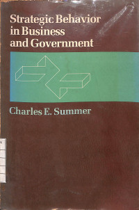 Image of Strategic Behavior in Business and Government