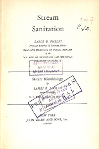 Image of Stream Sanitation