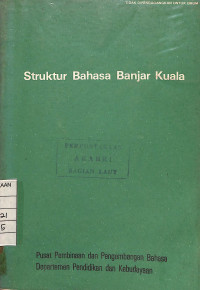Image of Struktur Bahasa Banjar Kuala
