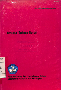 Image of Struktur Bahasa Bonai