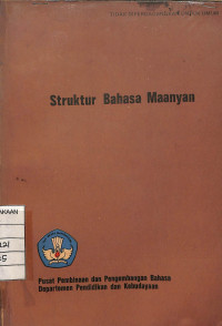 Image of Struktur Bahasa Maanyan