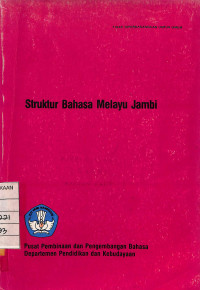 Image of Struktur Bahasa Melayu Bangka