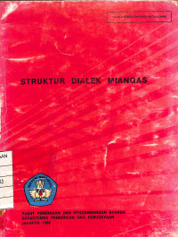 Image of Struktur Dialek Miangas