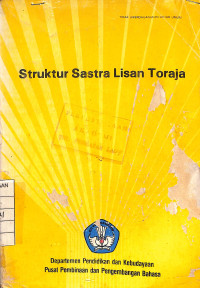 Image of Struktur Sastra Lisan Toraja