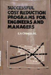Image of Successful Cost Reduction Programs For Engineers and Managers