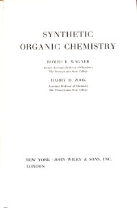Image of Synthetic Organic Chemistry