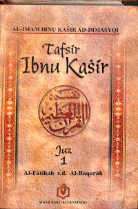 Image of Tafsir Ibnu Kasir Juz 1 Al-Fatihah s.d. Al-Baqarah