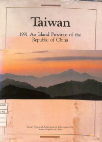 Image of Taiwan : 1991 An Island Province of the Republic of China