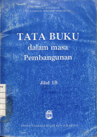 Image of Tata Buku dalam Masa Pembangunan Jilid 1B