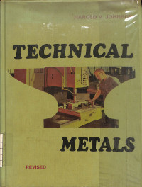 Image of Technical Metals - Revised