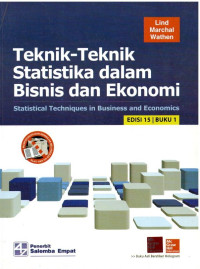 Image of Teknik Teknik Statistika dalam Bisnis dan Ekonomi Buku 1