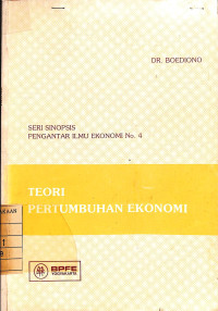 Image of Teori Pertumbuhan Ekonomi - Seri Pengantar Ilmu Ekonomi No 4