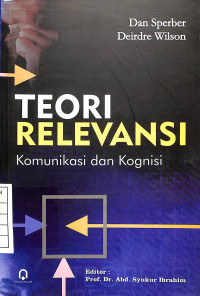Image of Teori Relevansi : Komunikasi dan Kognisi