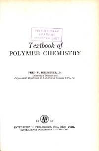 Image of Texbook of Polymer Chemistry