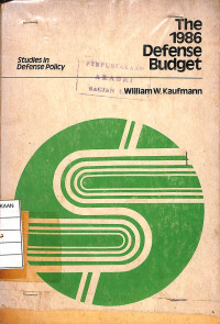 Image of The 1986 Defense Budget (Studies In Defense Policy)