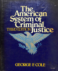 Image of The American System of Criminal