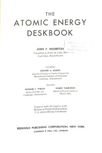 Image of The Atomic Energy Deskbook