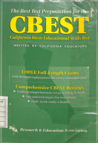 Image of The Best Test Preparation for the CBEST