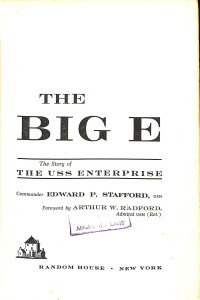 Image of The Big E - The Story Of The USS Enterprise
