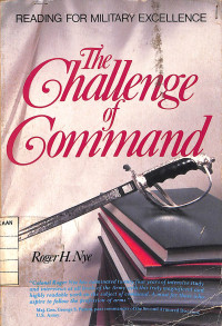 Image of The Challenge Of Command : Reading for Military Excellence