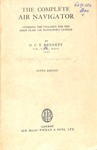 Image of The Complete Air Navigator - Fifth Edition
