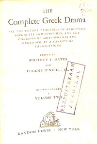 Image of The Complete Greek Drama Volume 2