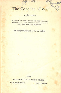 Image of The Conduct Of War