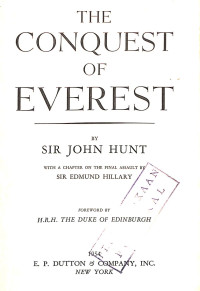Image of The Conquest Of Everest