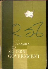 Image of The Dynamics of Modern Government