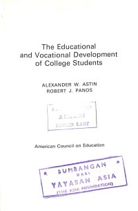 Image of The Educational and Vocational Development of College Students