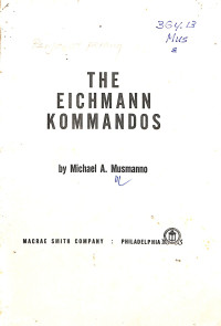 Image of The Eichmann Kommandos