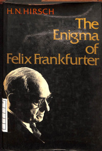 Image of The Enigma of Felix Frankfurter