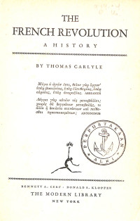 Image of The French Revolution A History
