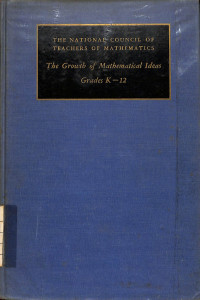 Image of The Growth of Mathematical Ideas