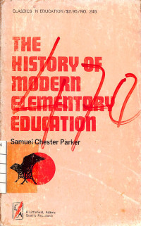 Image of The History of Modern Elemntary Education