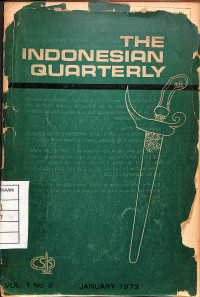 Image of The Indonesian Quarterly - Vol. I No. 2 : January 1973