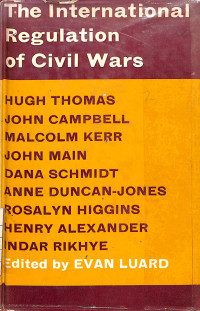 Image of The International Regulation of Civil Wars