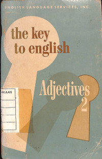 Image of The Key to English - Adjectives 2