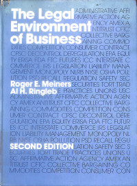 Image of The Legal Environment of Business - Second Edition