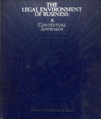 Image of The Legal Environment of Business : A Contextual Approach