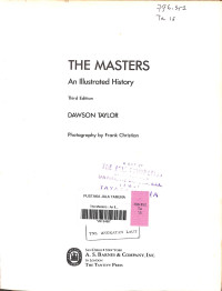 Image of The Masters An Illustrated History