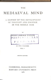 Image of The Mediaeval Mind - Volume I