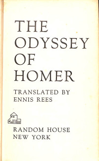 Image of The Odyssey of Homer