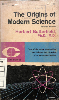 Image of The Origins of Modern Science