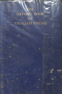 Image of The Oxford Book of English Prose