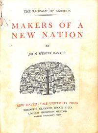 Image of The Pageant of America , Volume 9 : Makers of A New Nation